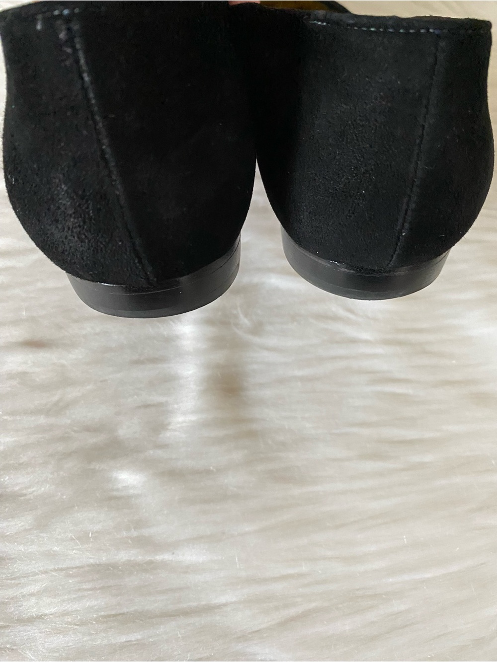 St John Vintage Black Suede Loafers - Picture 6 of 13